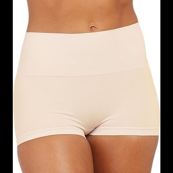 SPANX Women's Everyday Shaping Seamless Boyshort Panties Soft Nude - - Picture 1 of 1